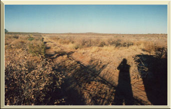 Drotsky Cave on the horizon