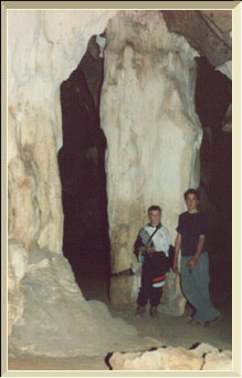 Hugo & Pieter inside Drotsky Cave