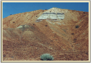 The side of Doros Crater