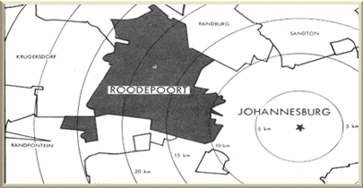 Roodepoort Map